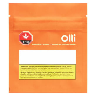 Passion Fruit [2pk] (5mg CBD/5mg THC) by Olli Brands