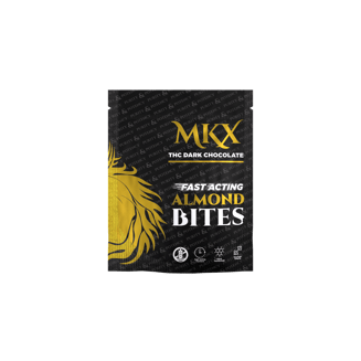 Dark Chocolate Almond Bites (100mg) by MKX Oil Co.