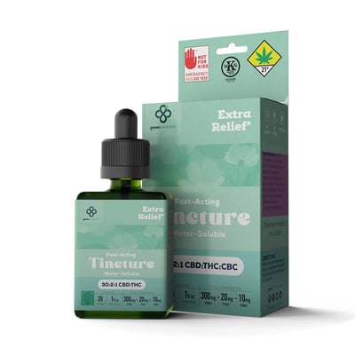 Shop Extra Relief 30:2:1 [1oz] (300mg CBD/20mg THC/10mg CBC