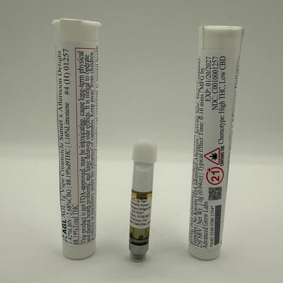 Shop AGL 1g Vape Creamsicle Sunset x Afternoon Delight #4 (H) 01257 | Budr  - Vernon (Medical) Dispensary Vernon, CT