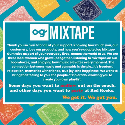 Image 5 for og Mixtape 10:1 Slow Jam - Indica Gummies [20pk] (2000mg THC/200mg CBN), a indica product