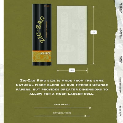 Image 5 for Premium Rolling Papers - King (100mm), a undefined product Image 5 for Premium Rolling Papers - King (100mm), a undefined product