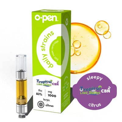 Shop CBN Tropical Lime Snooze | Simply Pure - Recreational
