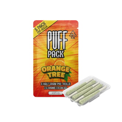 Image 2 for Orange Tree - Sativa - 5 Pack [2.5g], a sativa product
