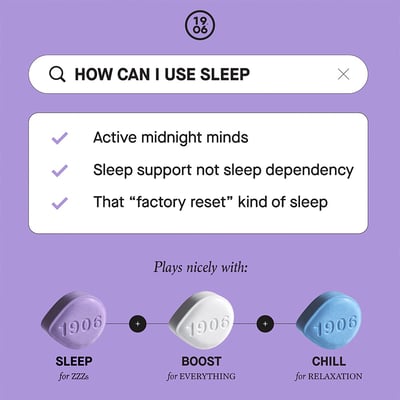 Shop Sleep for ZZZ'S +RSO [20pk] (100mg THC/100mg CBD/40mg CBN