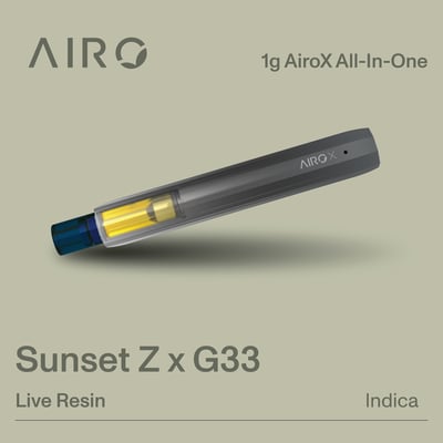 オーダー専用 Shop Airo X Sunset Z x G33 1g Ready-to-Go 79.14% 00293 | Budr