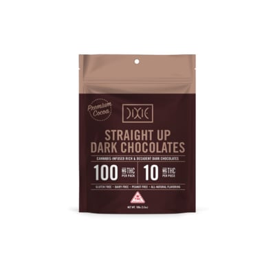 Image 1 for Straight Up Dark [10pk] (100mg), a  product