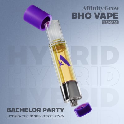 Shop Bachelor Party 1g BHO Vape T811 H 00927 | Budr Cannabis