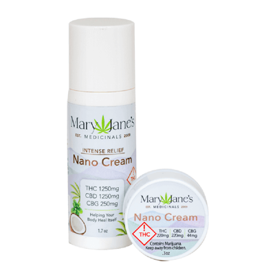 Shop Nano Cream [1.7oz] (1250mg CBD/1250mg THC/250mg CBG) | The
