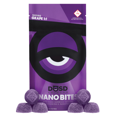 Shop 1:1 Grape [20pk] (1000mg CBD/1000mg THC) | Doc's Apothecary