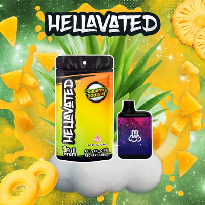 hellavated disposable vape Hellavated Cannabis: Pure Potency & Mind-Blowing Flavors main image 0