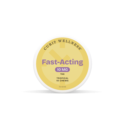 Image 1 for Fast Acting Chews | Tropical [10pk] (100mg), a null product