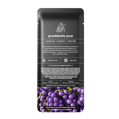 Shop granddaddy purp [1g] | Velvet Cannabis - Martinez Dispensary