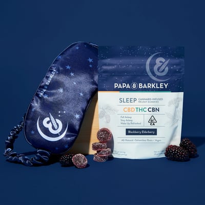 Papa & Barkley Blackberry Elderberry Sleep Gummies | Farmacy Santa