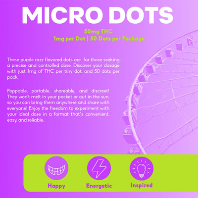 Shop Micro Dots [50pk] (50mg) | The Dispensary - Fulton (MED