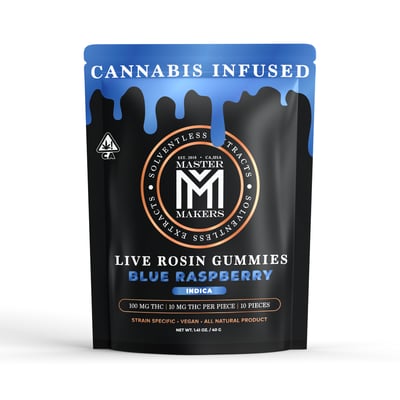 Image 1 for Blue Raspberry Live Rosin [10pk] (100mg), a indica product