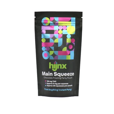 Shop Main Squeeze Party Pouch - Frosting (100mg) | The Dispensary