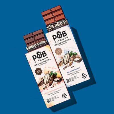 Image 5 for Dark Chocolate With Sea Salt [20pk] (100mg), a hybrid product