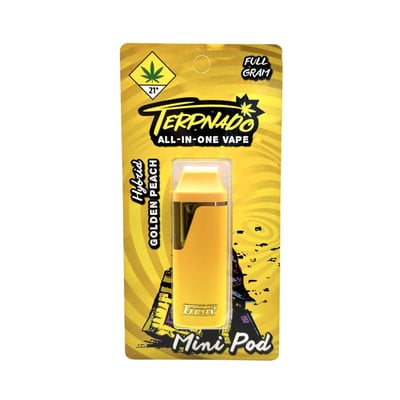 Pod mini - イエロー Shop Golden Peach [1000mg] | High Point Cannabis Dispensary