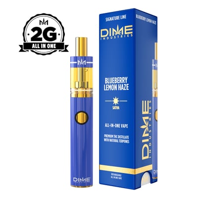 Shop Blueberry Lemon Haze 2G All in One Device | The Superior Dispensary -  Med Phoenix, AZ