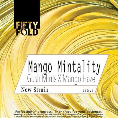 Image 1 for Mango Mintality, a sativa product Image 1 for Mango Mintality, a sativa product