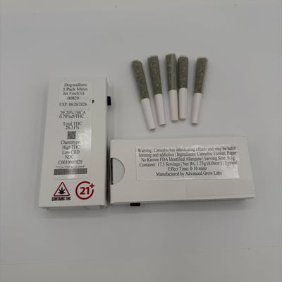 Shop AGL Jet Fuel Dogwalkers 26.31% H 00820 5pk | Budr - Montville