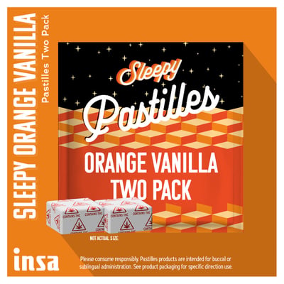 Shop Orange Vanilla (2:1:1) [2pk] (40mg THC/20mg CBD/20mg CBN