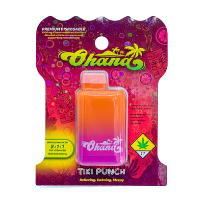 elf bar vape uk Shop 2:1:1 Tiki Punch [1000mg THC/500mg CBD/500mg CBN]