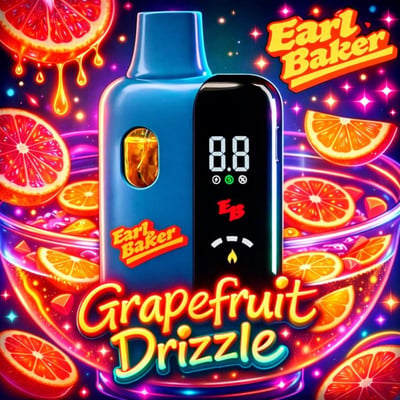 Shop Earl Baker Grapefruit Drizzle 1g Disposable Vape T89.746% H 00198 | Budr - Danbury Mill Plain (Adult Use) Dispensary Danbury, CT Shop Earl Baker Grapefruit Drizzle 1g Disposable Vape T89.746% H 00198 | Budr - Danbury Mill Plain (Adult Use) Dispensary Danbury, CT