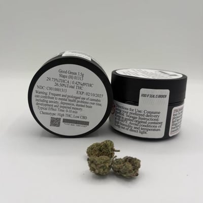 Shop Good Green 3.5g Slapz (H) 01313 | Bluepoint Wellness