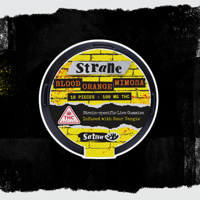 Shop Blood Orange Mimosa [10pk] (100mg) | Hi Tide AU Dispensary