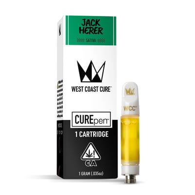 Shop Jack Herer CUREpen Cartridge - 1g | Higher Ground