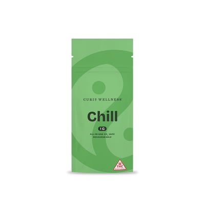 Image 1 for Chill CBD :THC | Tropical Zen All-In-One Vape [1g], a hybrid product