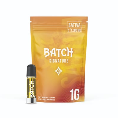 Shop Batch | Cartridges | Signature Sativa Clementine | 1 g | The  Dispensary - Fulton (MED) Fulton, IL