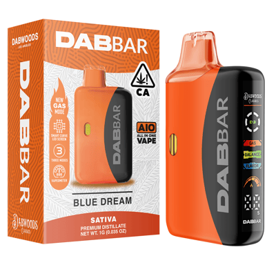 dab bar vape Blue Dream [1000mg] Voopoo Drag / PnP TRX Havoc Edition Sabor:Sundae de fresa