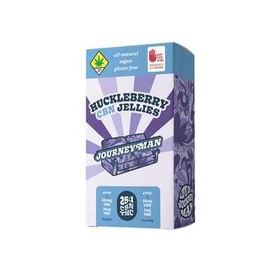 Shop 25:1 Huckleberry CBN Jellies [10pk] (250mg CBN/10mg THC) | A