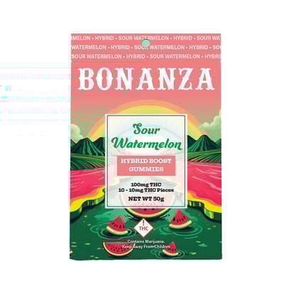 Shop Sour Watermelon [10pk] (100mg) | S&H Green Life Dispensary