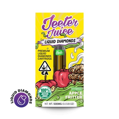 vape flavors that are not sweet Jeeter Juice THC Vape Liquid Diamond main image 1
