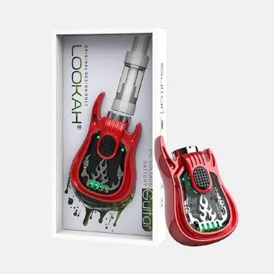Shop 510 Guitar Battery - Red | Pure Dakota Health - Fargo Dispensary Fargo,  ND