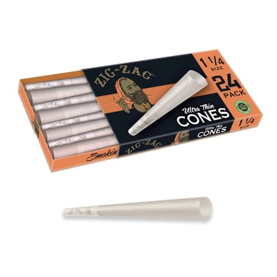 Shop Ultra Thin Cones - 1 1/4 [24pk] | The Dispensary - Fulton