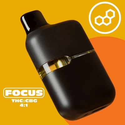 Shop TP Focus 4:1 T74.32% CBG18.33% S 01188 Mini Tank Disposable