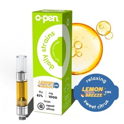 Shop CBG Lemon Cherry Breeze | Simply Pure - Recreational