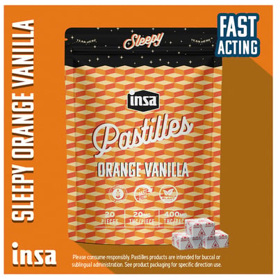 Shop Orange Vanilla (2:1:1) [20pk] (400mg THC/200mg CBD/200mg CBN