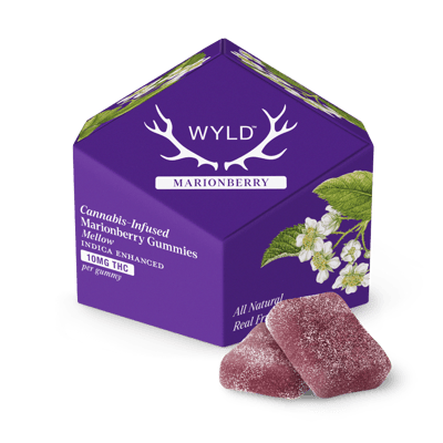 Image 1 for Marionberry Indica Enhanced Gummies | 100mg THC, a indica product