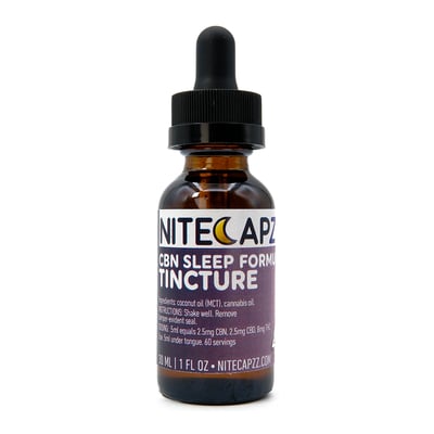 CBN Tincture [30ml] (160mg CBN/140mg CBD/500mg THC