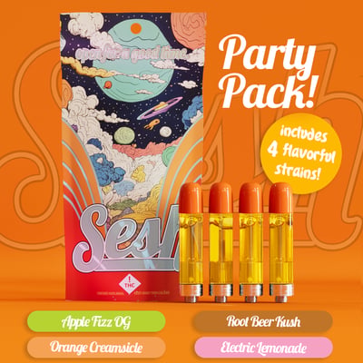 Shop Variety Cartridge 4-Pack #2 - Apple Fizz OG + Orange