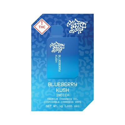 Shop Blueberry Kush - 1G - AIO [1000mg] | Consume Show Low (REC) Dispensary  Show Low, AZ