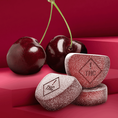 Shop 2:1 Black Cherry [10pk] ~ 10mg THC/ 5mg CBN per troche