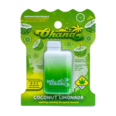 Shop 2:1:1 Coconut Limonada [1000mg THC/500mg CBD/500mg CBG]