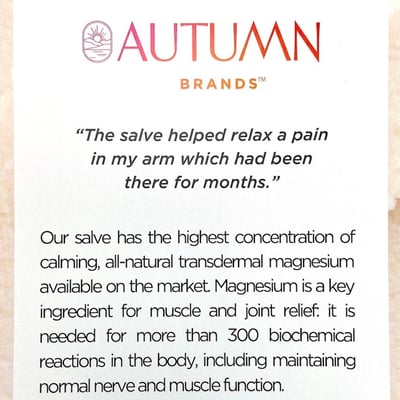 Image 6 for Nourishing Muscle & Joint Salve (400mg), a undefined product